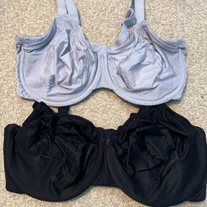 Wacoal Perfect Primer 38G & Wacoal Flawless Comfort 38DDD Underwire Bras